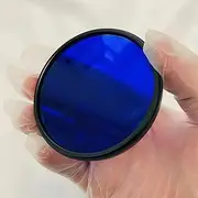 Combined Filter QB3 and KG3 Together in One Frame Ring Size 72mm for Visible and IR Photography(49mm)