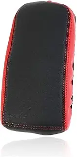 LUMIXE Car Armrest Box Cover, for Rise A200A A210A/Rocky A200S A210S 2019 2020 Car Central Control Armrest Storage Box Pad Armrest Lids(Red)