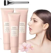 PHANSTA Purifying Exfoliating Gel, Gentle Exfoliator for Face & Body, Gentle Exfoliating Gel Scrub for Face, Facial Purifying Exfoliator Cleanser, Unclogs Pores, Hydrating Formula (1PC)