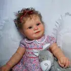 Handmade Reborn Baby Dolls Vinyl Silicone Real Newborn Doll Lifelike Alive Girls