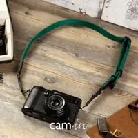 在飛比找ETMall東森購物網優惠-cam-in 真皮棉質細繩單反相機背帶 微單攝影肩帶適用于索