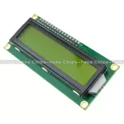 Blue/Yellow IIC/I2C Interface1602 2004 Character LCD Module Display CF