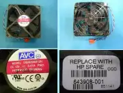 HP Elite 8200 Chassis fan assembly 92 x 92mm 628557-001 DS09225R1 2H 643908-001