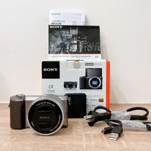 (二手9成新 附實拍圖) Sony A5100+鏡頭 便宜微單 二手相機