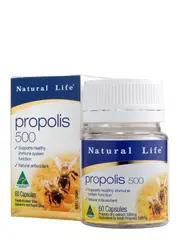 Natural Life Propolis 500mg Cap X 60