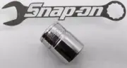 Snap-on Tools F201 New 3/8" Drive 5/8" SAE Shallow 12 Point Chrome Socket USA