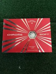 Callaway Chrome Soft One Dozen White Golf Balls SoftFast Core New in Box