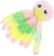 Kisangel Interactive Plush Octopus Toy for Cats Chewing Chasing Kitten Plaything Soft Pet Toy Bright Colors Australia