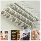 Kitchen Spice Gripper Strip Jar Rack Organiser StRKage Holder Wall Cabinet Door