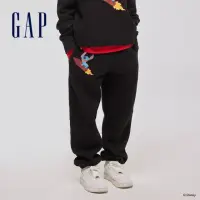 在飛比找momo購物網優惠-【GAP】男童裝 Gap x 史迪奇聯名 Logo印花刷毛束