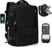 Qiccijoo Travel Backpack 40L Flight Approved Carry on Backpack for Men Women ...