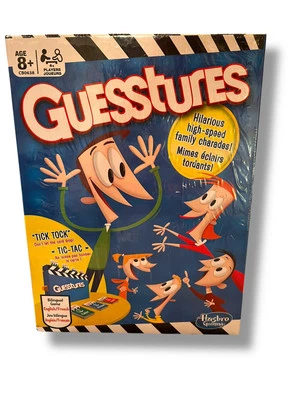 NEW!! Gestures Acting Silly With The Family Board Game Hasbro 2014 Sealed