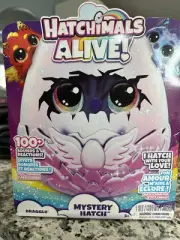 Hatchimals Alive Mystery Hatch Interactive Draggle with Mist, Lights & Sounds