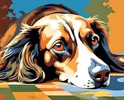Dogs Collection PD (37) - Van-Go Paint-by-Number Kit 40x50cm w/o Frame
