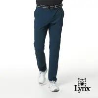 在飛比找momo購物網優惠-【Lynx Golf】korea 男款後腰異材質剪接設計平口