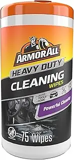 Armor All Heavy Duty Cleaning Wipes, Interior & Exterior Car Cleaning Wipes – 75 Count
