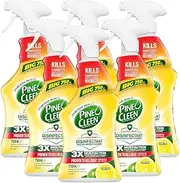 [Pine O Cleen] Disinfectant Multipurpose Cleaner Trigger Spray Lemon Lime 750mL (Pack of 6)