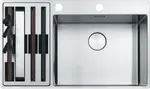 Franke Box Centre 1&1/2 Bowl Prep Centre Sink -