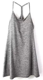 CALVIN KLEIN Performance Dress Size L Gray Space Dye Retail $89.50