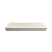 Rok Hardware Single Piece Floating Kitchen Shelf, 24 Inch Length, White Oak