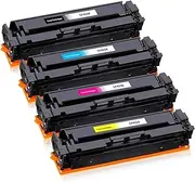 TAVICE CF410X CF411X CF412X CF413X Toner Cartridge 4-Pack – Compatible with HP Color Laserjet Pro M452dw, M477fdw, M377dw Printers