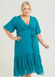 ts Taking Shape Event Dress Size 20 Delia Wrap Cocktail style NWT RRP $190
