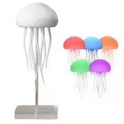 Jellyfish Hanging Light Voice Control Night Lights Cute Bedside Atmosphere Lamp With base