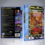 Sega CD Custom Case - NO GAME - Mega Race