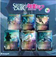 MTG Secret Lair x Hatsune Miku Winter Diva Rainbow FOIL Edition English Sealed