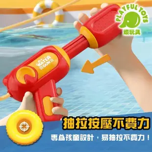【Playful Toys 頑玩具】大容量恐龍背包水槍(兒童水槍 戲水玩具 戶外玩具)