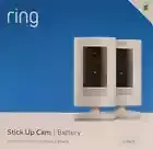 Brand New Ring Stick Up Cam 2Pack Battery Wireless Security Cameras free postage