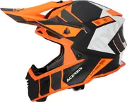Acerbis X-Track, motocross helmet , color: Matt Neon-Orange/Black/White , size: M