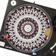 Graveyard Slipmat Turntable 12" for DJ Vinyl LP Audiophile
