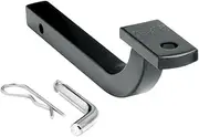Draw-Tite 36063 Trailer Hitch Drawbar Kit (Class II 1-1/4"), Black