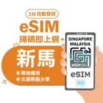 【新加坡、馬來西亞ESIM】24H自動發貨 免等待 免插卡 ESIM 吃到飽ESIM 新加坡ESIM 馬來西亞ESIM