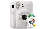 Fujifilm Instax Mini 12 w 20 Instax Mini Films - Clay White