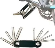 Cycling Multi Tool, Cycling Repair Kit, Multi-Function Accessories Set, Allen Wrench, Portable Bikes Repair Tool, Compact Cycling Tools, Outdoor Cycling Accessories, Pocket Tool for Cycling