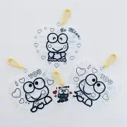 Vintage Sanrio Keroppi DIY Name Tag Clips Shrinky Dinks 1992 Craft Makes 3 Pcs