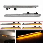 2Pcs LED Dynamic Side Marker car lights Arrow Turn Signal Blinker Lamps For Alfa Romeo Giulietta 940 Juliet # 50513758 5052294 Dynamic Crystal