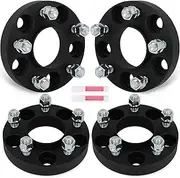 SCITOO 4Pcs 5x115 Wheel Spacers 1 inch Bore 71.5mm Studs 14x1.5 5 Lug Wheel Spacers Fit for Dodge Charger 2006-2022,for Dodge Challenger 2008-2022