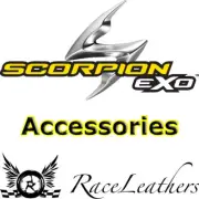 GENUINE SCORPION REPLACEMENT GOLD MIRROR VISOR TO FIT THE COVERT FX HELMET