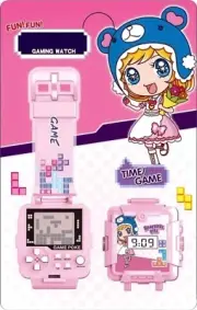 Tetris Gaming Watch Vintage Retro shockproof 2574 Games!!
