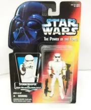 1995 Star Wars The Power Of The Force Figure Collectible Stormtrooper w/ Blaster