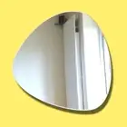 Triangular Pebble Shaped Acrylic Mirrors - Various Sizes