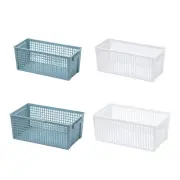 Household Organizers Plastic Storage Baskets for Kitchen Organization Countertop