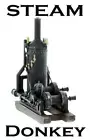 STEAM DONKEY Engine S scale built up detailed model 1/64 scale