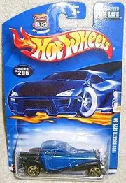 Mattel Hot Wheels Highway 35 1932 BUGATTI TYPE 50 Blue 1:64 Scale Die Cast Car 2002-205