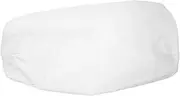 Milisten Roll Long Pillowcase Cylinder Pillow Covers Cervical Pillow Cover Round Neck Pillow Covers Round Neck Pillow Case Tube Pillows for Couch Neck Pillow Case Cover White Blended