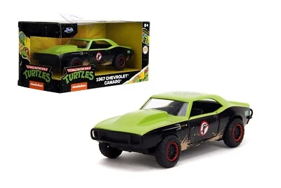 Jada 1:32 Hollywood Rides TMNT Turtles 1967 Chevy Camaro Off Road Diecast 35665