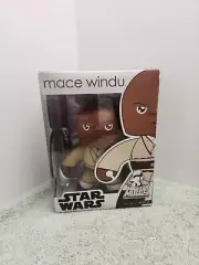 Star Wars Mighty Muggs Mace Windu Hasbro Vinyl Figure NIB